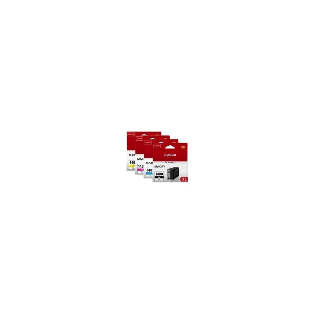 Картридж струйный Canon PGI-1400XL BK/C/M/Y 9185B004 черный/голубой/пурпурный/желтый набор
