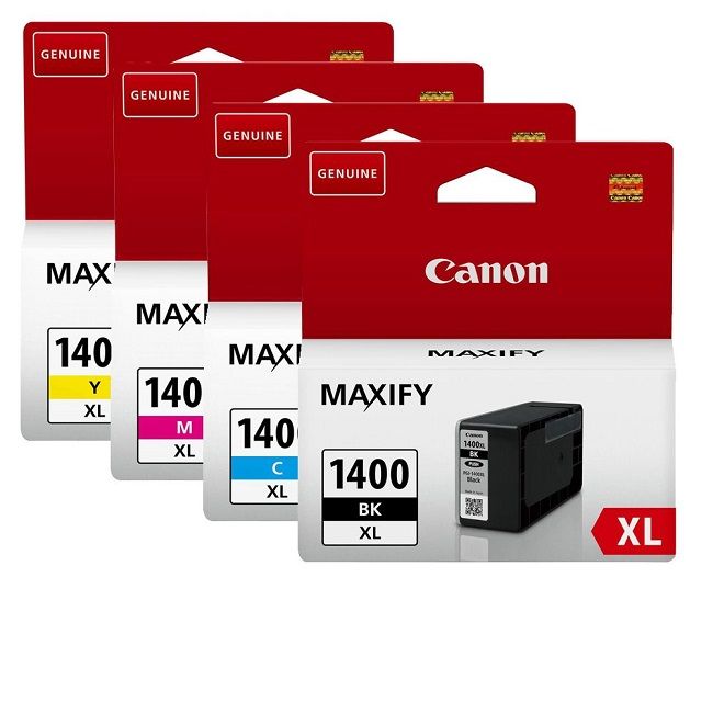 Картридж струйный Canon PGI-1400XL BK/C/M/Y 9185B004 черный/голубой/пурпурный/желтый набор