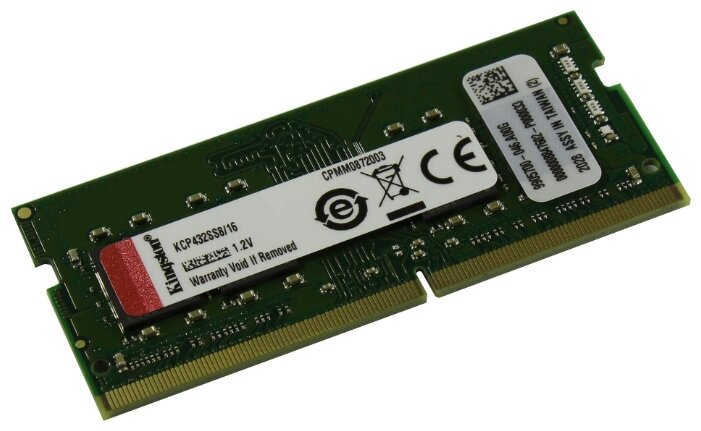 Оперативная память Kingston Branded DDR4   16GB (PC4-25600)  3200MHz SR x8 SO-DIMM