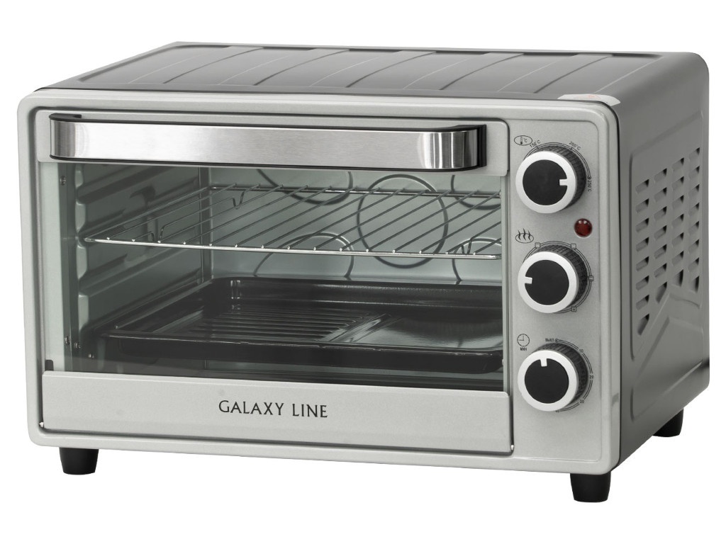 Мини-печь Galaxy Line GL 2608 23л. 1800Вт серебристый