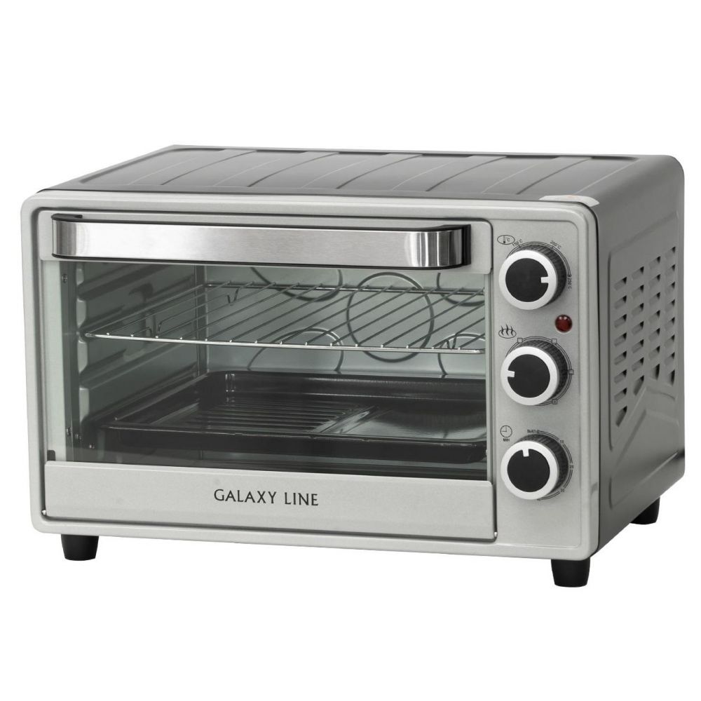 Мини-печь Galaxy Line GL 2608 23л. 1800Вт серебристый