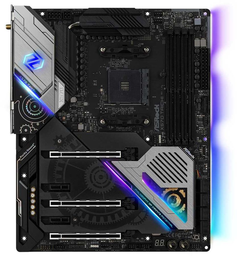Материнская плата AMD X570 SAM4 ATX X570 TAICHI ASROCK