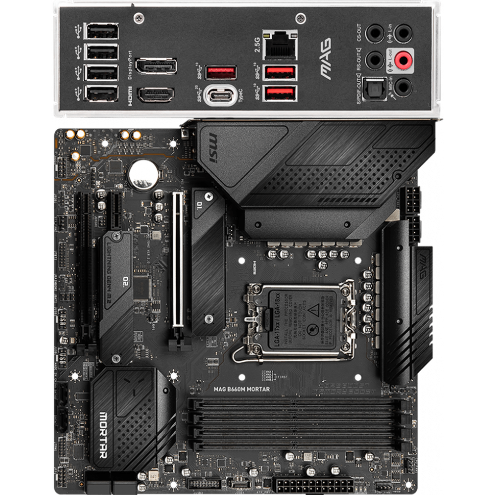 Материнская плата MAG B660M MORTAR DDR4 mATX
