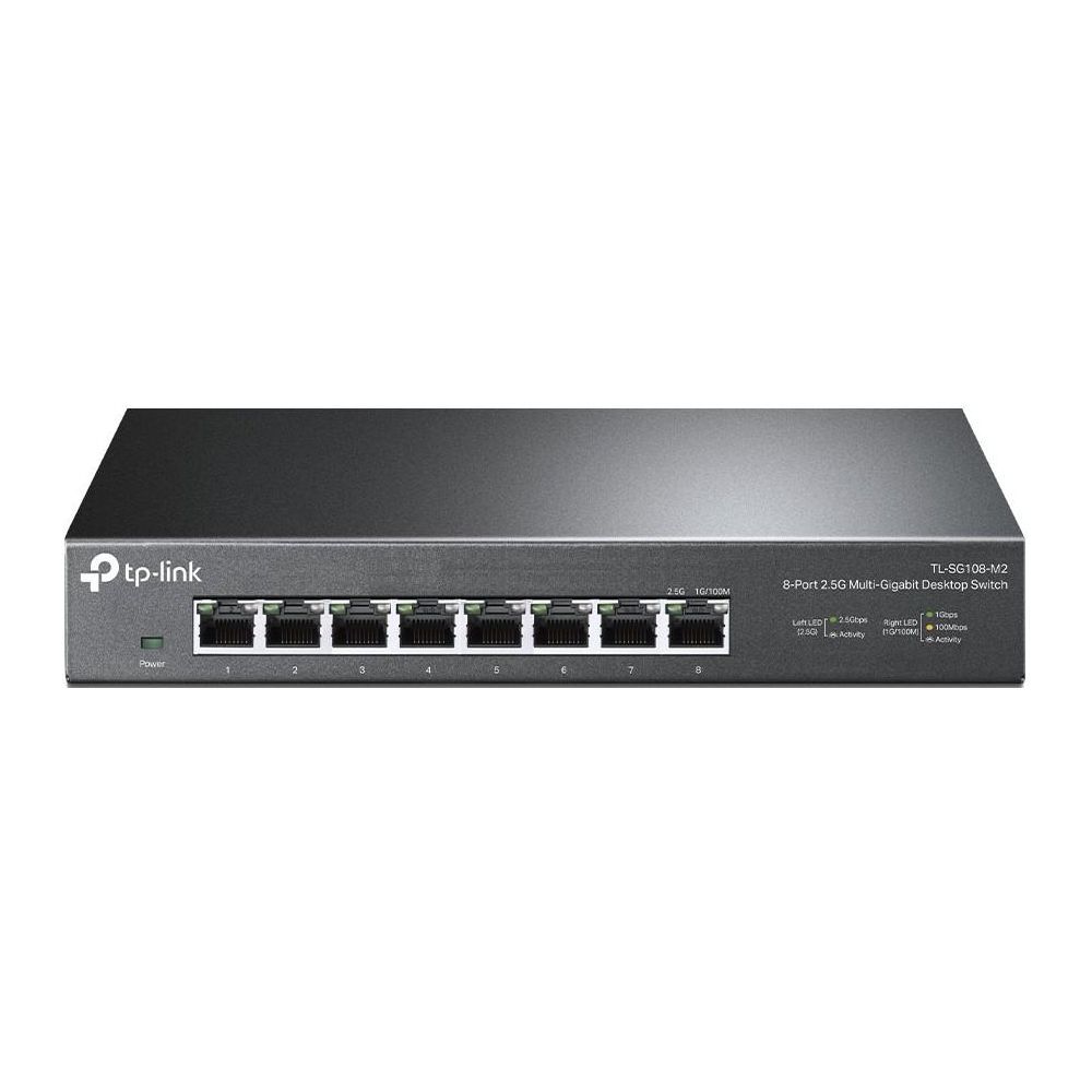 Коммутатор TP-Link TL-SG108-M2 неуправляемый