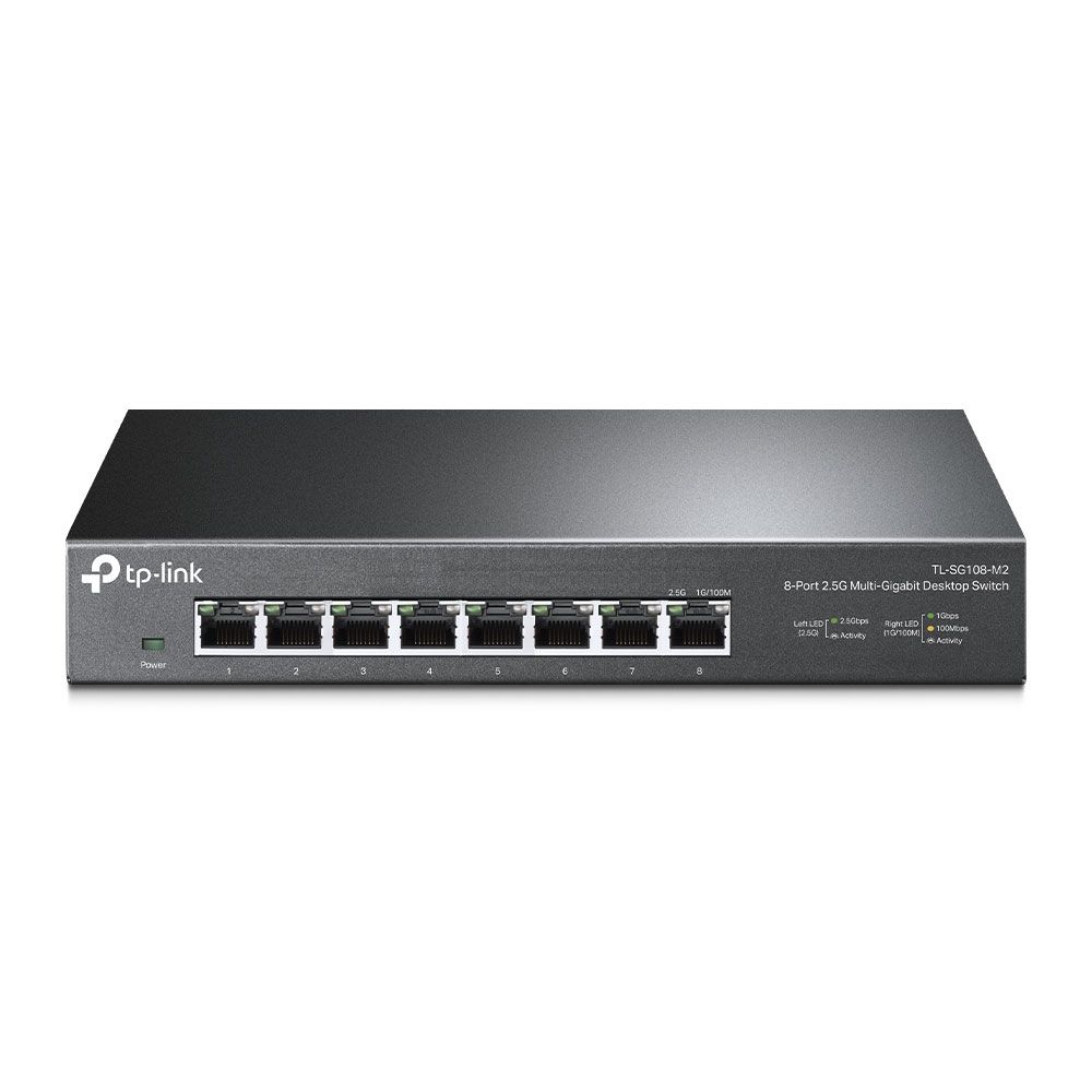 Коммутатор TP-Link TL-SG108-M2 неуправляемый