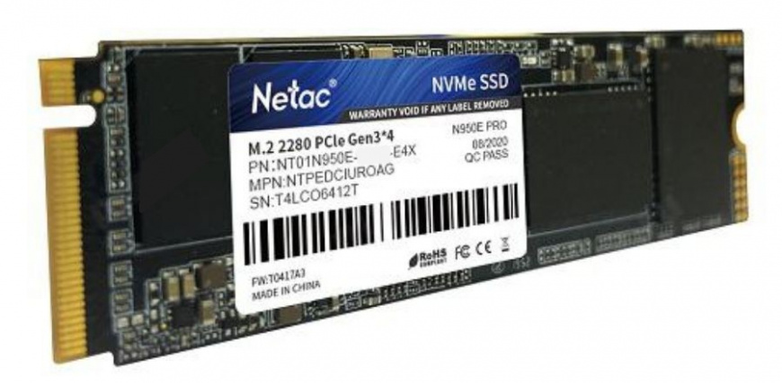 SSD диск Netac N950E Pro 1ТБ (NT01N950E-001T-E4X)