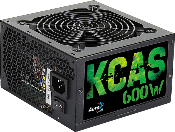 Блок питания 600W AeroCool KCAS-600W PLUS