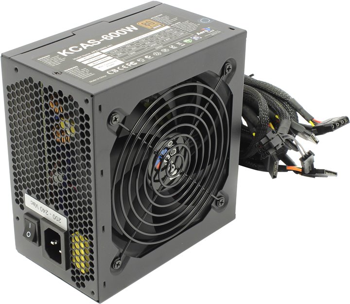 Блок питания 600W AeroCool KCAS-600W PLUS