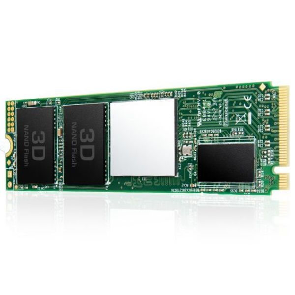 Твердотельный накопитель Transcend MTE220S SSD 512GB, 3D TLC, M.2 (2280), PCIe Gen 3.0 x4