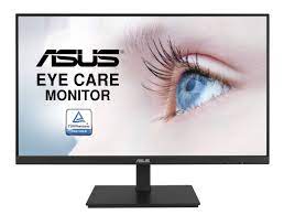 Монитор ASUS VA24DQSB 23.8" WLED IPS monitor, 16:9, 1920x1080, 5ms(GTG), 75Hz, 250 cd/m2, 80M :1, 178°(H), 178°(V), HDMI, D-Sub, DP, USB Hub, Kensington lock, Speakers 2W x 2 Stereo, VESA 100x100 mm (MiniPC kit optional), HAS, Swivel (+180° ~ -180°), Pivot,
