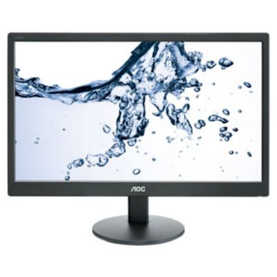Монитор AOC 18.5" Value Line e970Swn (00/01) черный TN+film LED 16:9 матовая 200cd 1366x768 D-Sub
