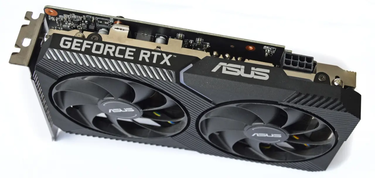 Видеокарта ASUS DUAL-RTX3060Ti-O8G-MINI-V2 8GB GDDR6 256bit HDMI 3xDP RTL