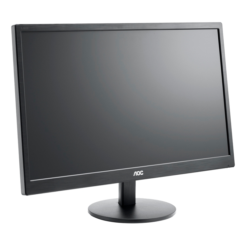 Монитор 21,5" AOC E2270SWN 1920x1080 TN LED 16:9 5ms VGA 20M:1 90/65 200cd Black