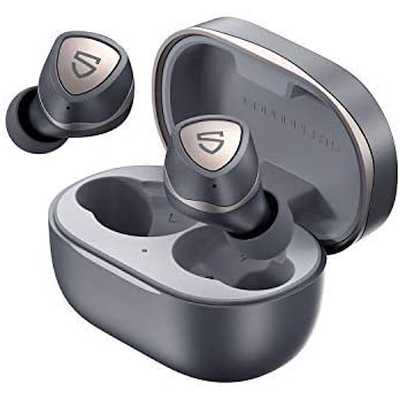 Наушники SoundPEATS TWS Sonic QCC3040, Bluetooth 5.0, 400мАч,d6.0мм, IPX5, черный