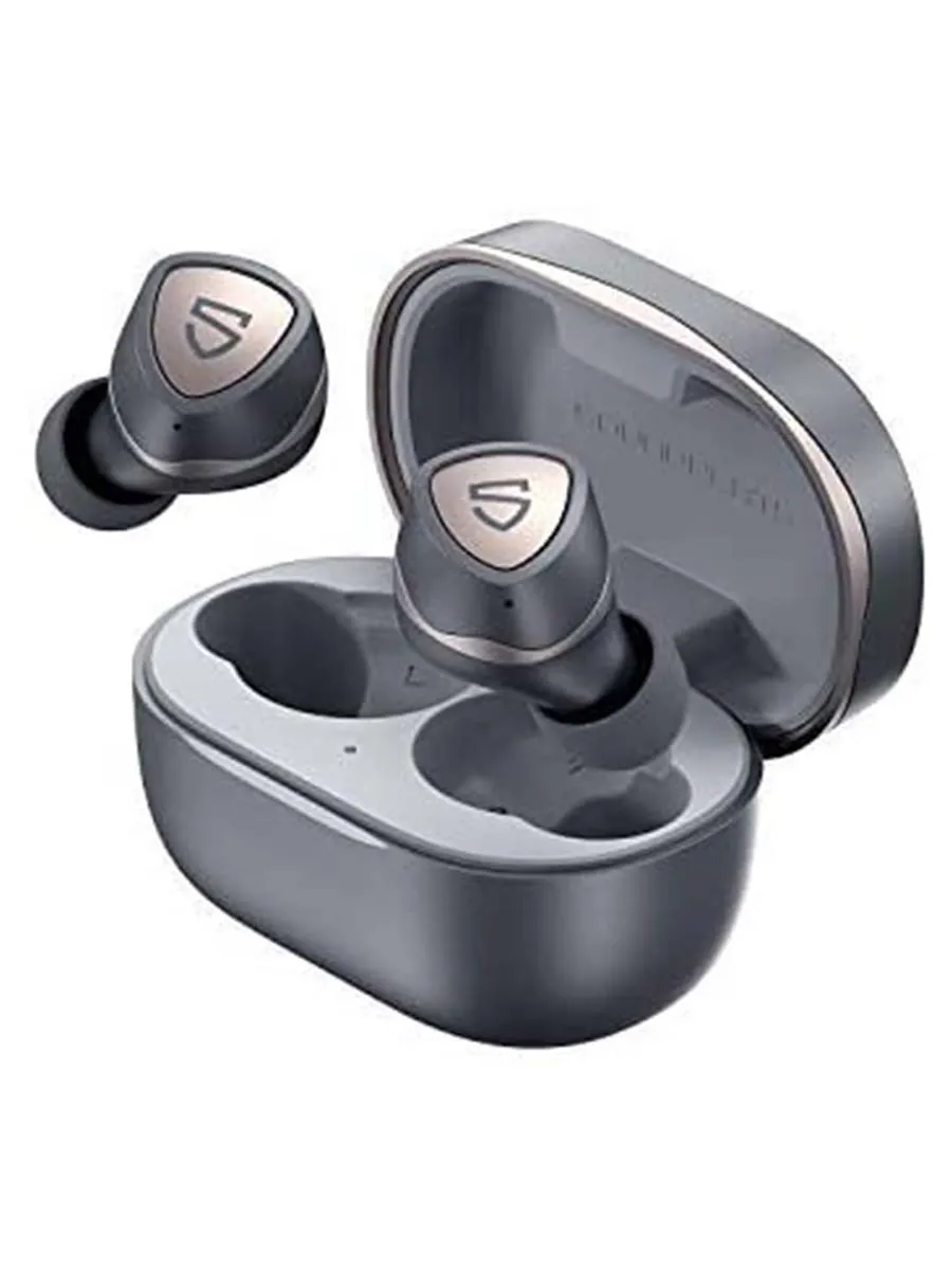 Наушники SoundPEATS TWS Sonic QCC3040, Bluetooth 5.0, 400мАч,d6.0мм, IPX5, черный