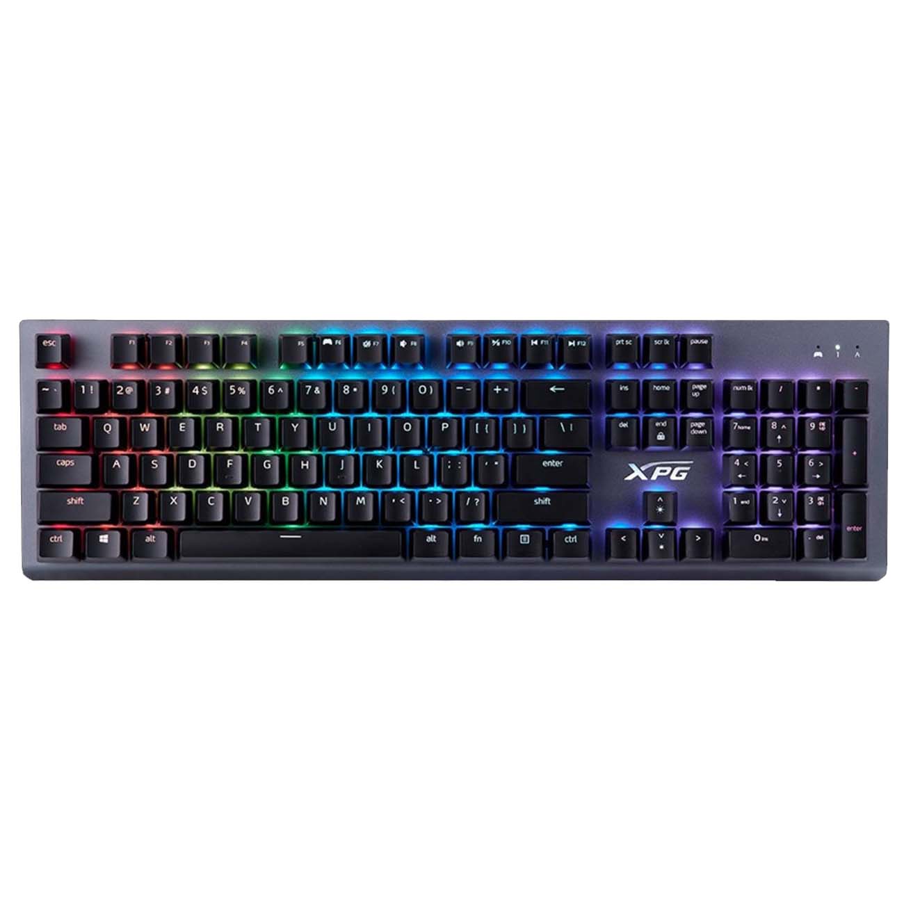 XPG Mage Игровая клавиатура (Kailh KT red switches, USB, RGB подсветка)