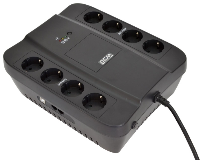 Источник бесперебойного питания (черный) Powercom SPD-850U 510W