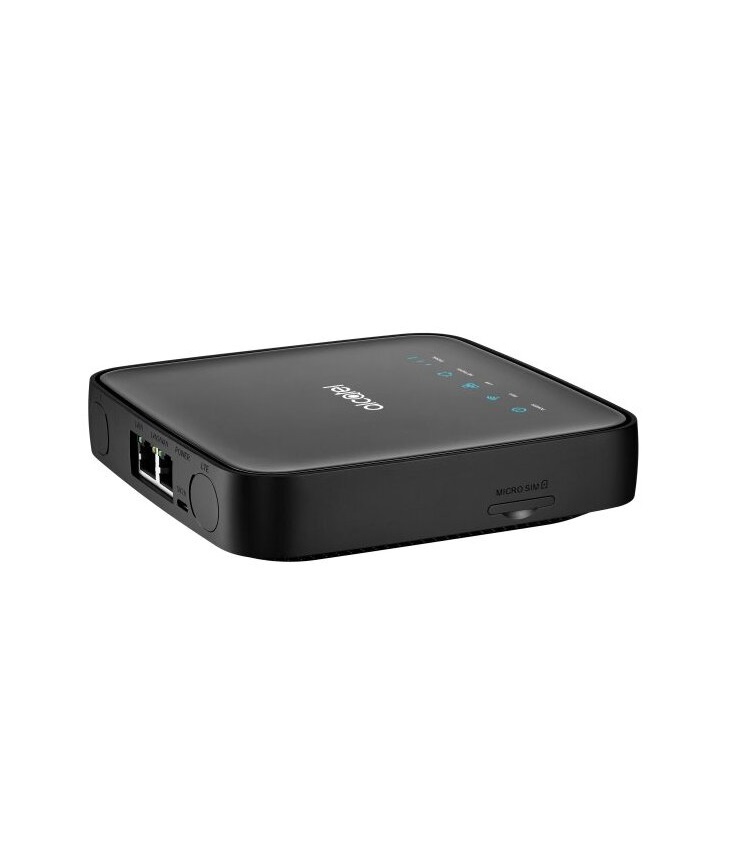 Интернет-центр Alcatel HH40V (HH40V-2АALRU1-1) N300 10/100BASE-TX/4G(3G) cat.4 черный (упак.:1шт)
