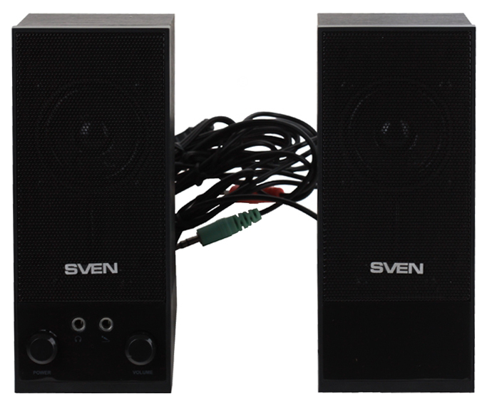 Акустическая система 2.0 SVEN SPS-604 / 4 Watt / 5V USB / Black
