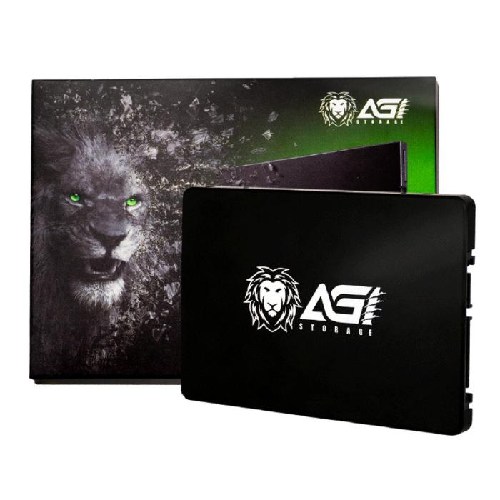 256 ГБ 2.5" SATA накопитель AGI AI138 [SATA, чтение - 530 Мбайт/сек, запись - 510 Мбайт/сек]