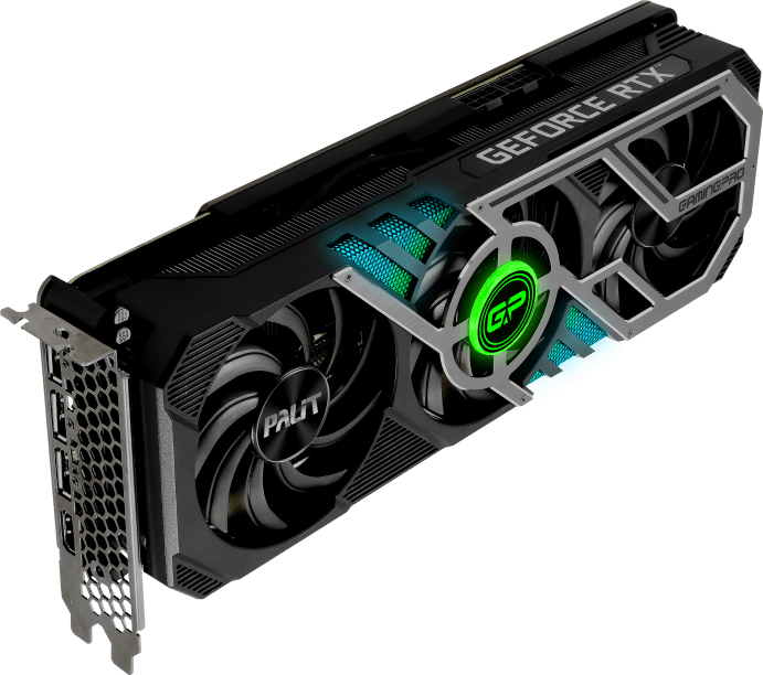 Видеокарта nVidia GeForce RTX3080 Palit GamingPro PCI-E 10240Mb (NED3080019IA-132AA)