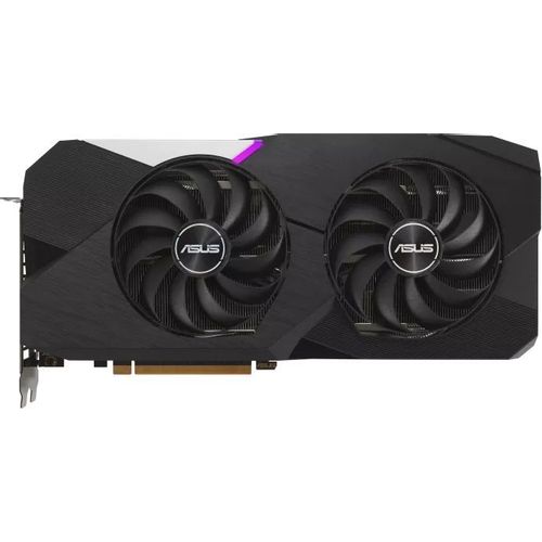 Видеокарта ASUS DUAL-RX6700XT-O12G//RX6700XT HDMI*1 DP*3 12G D6;