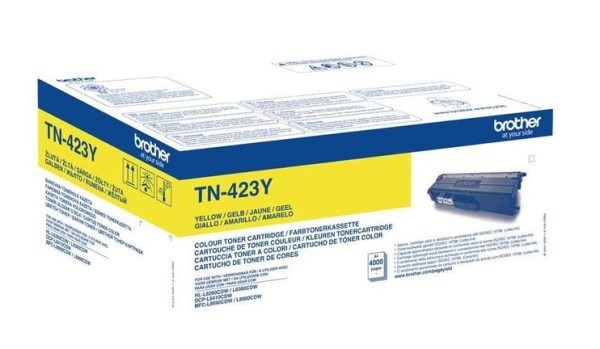 Картридж лазерный Brother TN423Y желтый (4000стр.) для Brother HL-L8260/8360/DCP-L8410/MFC-L8690