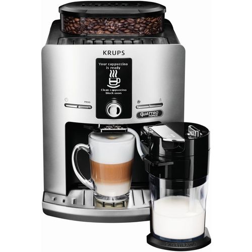 Кофемашина Krups Espresseria EA82FE10 1450Вт серебристый