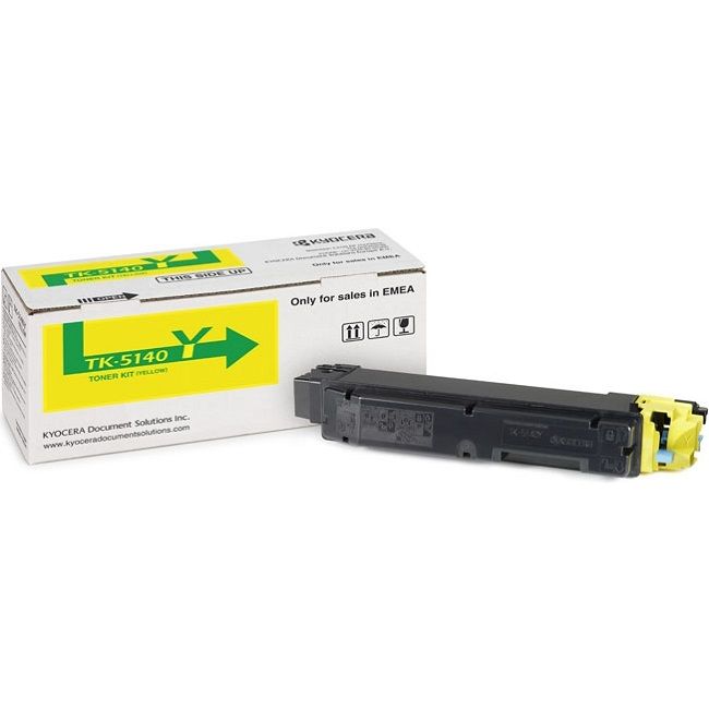 Картридж лазерный Kyocera TK-5140Y 1T02NRANL0 желтый (5000стр.)