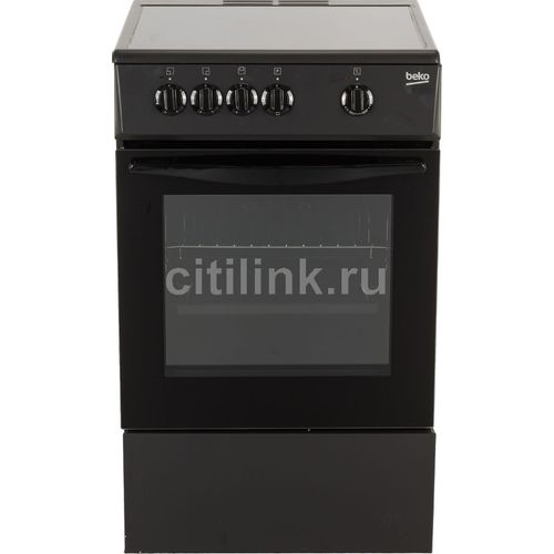 Электрическая плита Beko FCS47007A [50 см, ст-керамика, конф.-3 шт, 54 л, ящик, антрацит]