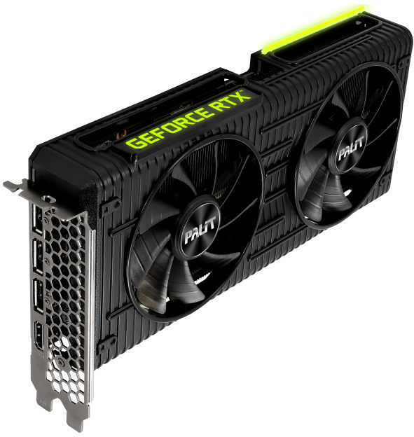 Видеокарта Palit RTX3060Ti 8GB [NE6306T019P2-190AS] GDDR6 256bit 3-DP HDMI OEM