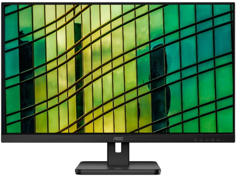 Монитор 27" AOC 27E2QAE Black (IPS, 1920x1080, 75Hz, 4 ms, 178°/178°, 250 cd/m, 20M:1, +HDMI, +DisplayPort 1.2, +MM)