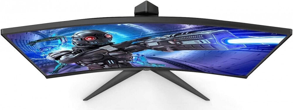 Монитор AOC 27" C27G2ZE/BK [Curved 1500R, 240Hz, 1920x1080, VA, 1 ms GtG, 0,5 MPRT, 300 cd/m², 178/178, FreeSync Premium, Tilt, Swivel, HDMI 2x 2.0, DisplayPort (1.2)]