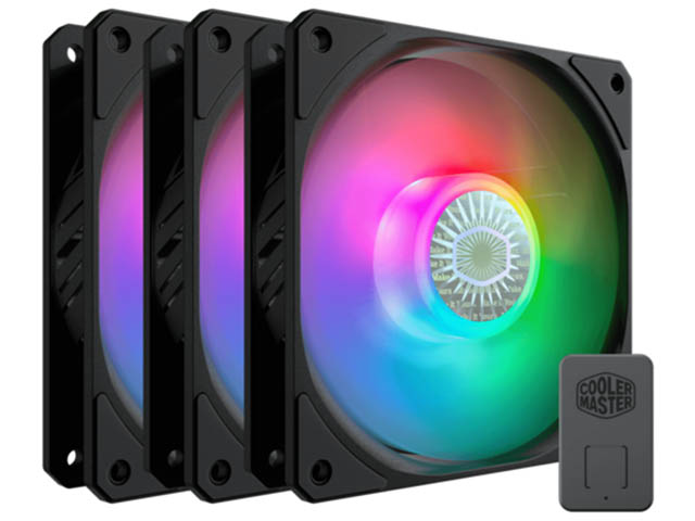 Комплект вентиляторов Cooler Master SickleFlow 120 ARGB 3IN1 [MFX-B2DN-183PA-R1]