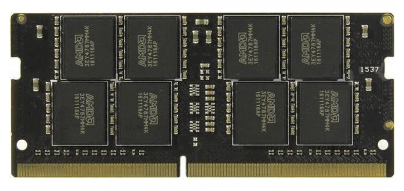 Оперативная память SO-DIMM 16 Гб DDR4 2400 МГц AMD (R7416G2400S2S-UO) PC4-19200