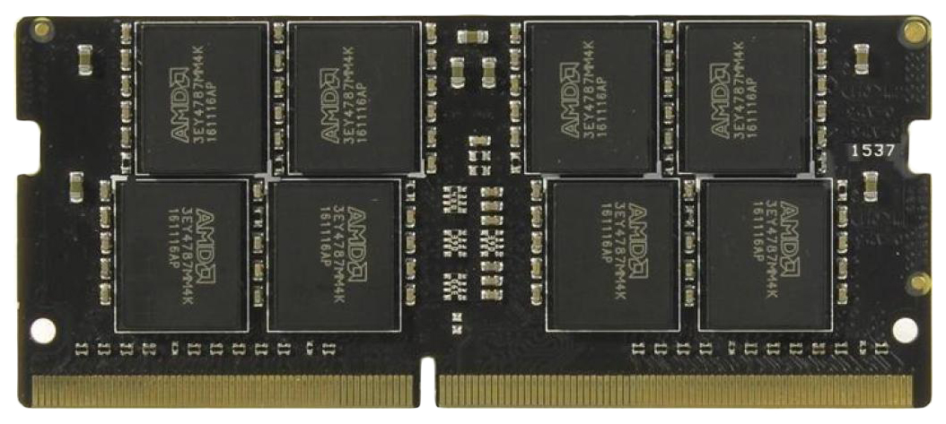 Оперативная память SO-DIMM 16 Гб DDR4 2400 МГц AMD (R7416G2400S2S-UO) PC4-19200