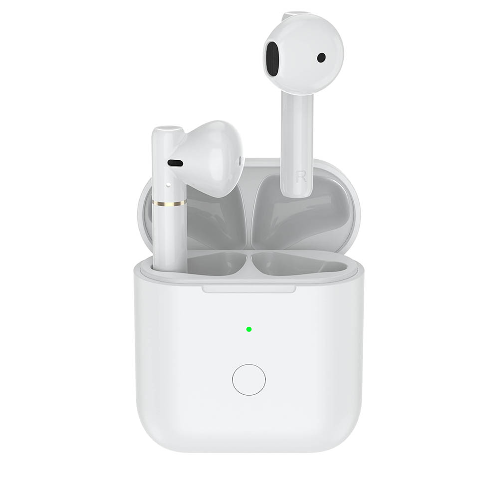 Наушники Hiper TWS SARMA Bluetooth 5.1 гарнитура Li-Pol 2x35mAh+380mAh, белый
