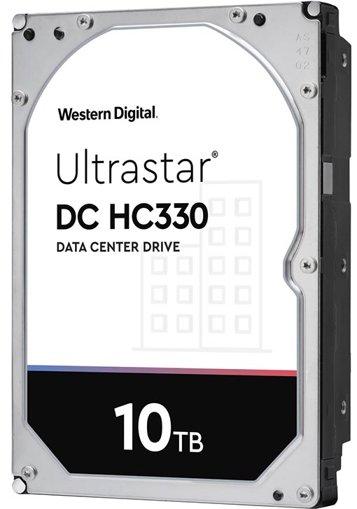 Жесткий диск Western Digital Ultrastar DC HС330 HDD 3.5" SATA 10Тb, 7200rpm, 256MB, WUS721010ALE6L4
