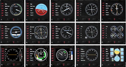 Авиасимулятор Logitech G Flight Instrument Panel