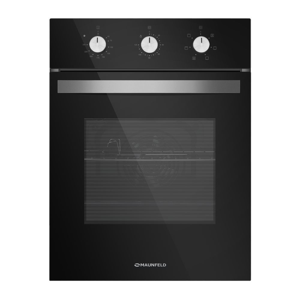 Духовой шкаф Электрический Maunfeld EOEC516B черный/серебристый