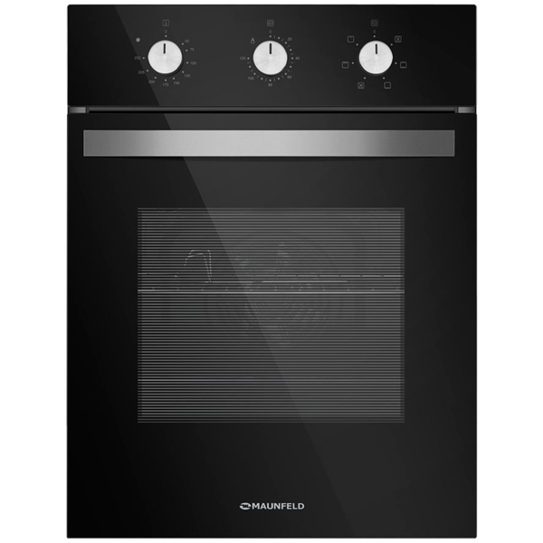 Духовой шкаф Электрический Maunfeld EOEC516B черный/серебристый