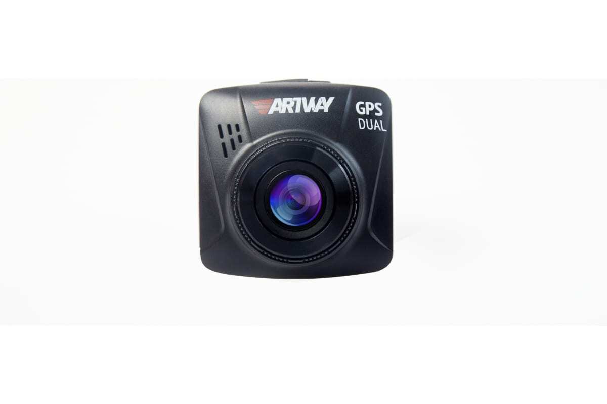 Видеорегистратор Artway AV-398 GPS Dual Compact черный 12Mpix 1080x1920 1080p 170гр. GPS