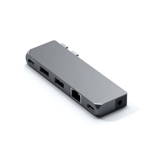 Хаб Satechi Pro Hub Mini. Цвет - Серый космос
Satechi Pro Hub Mini - Space Gray