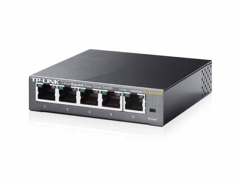 TP-Link TL-SG105E Easy Smart гигабитный 5-портовый коммутатор