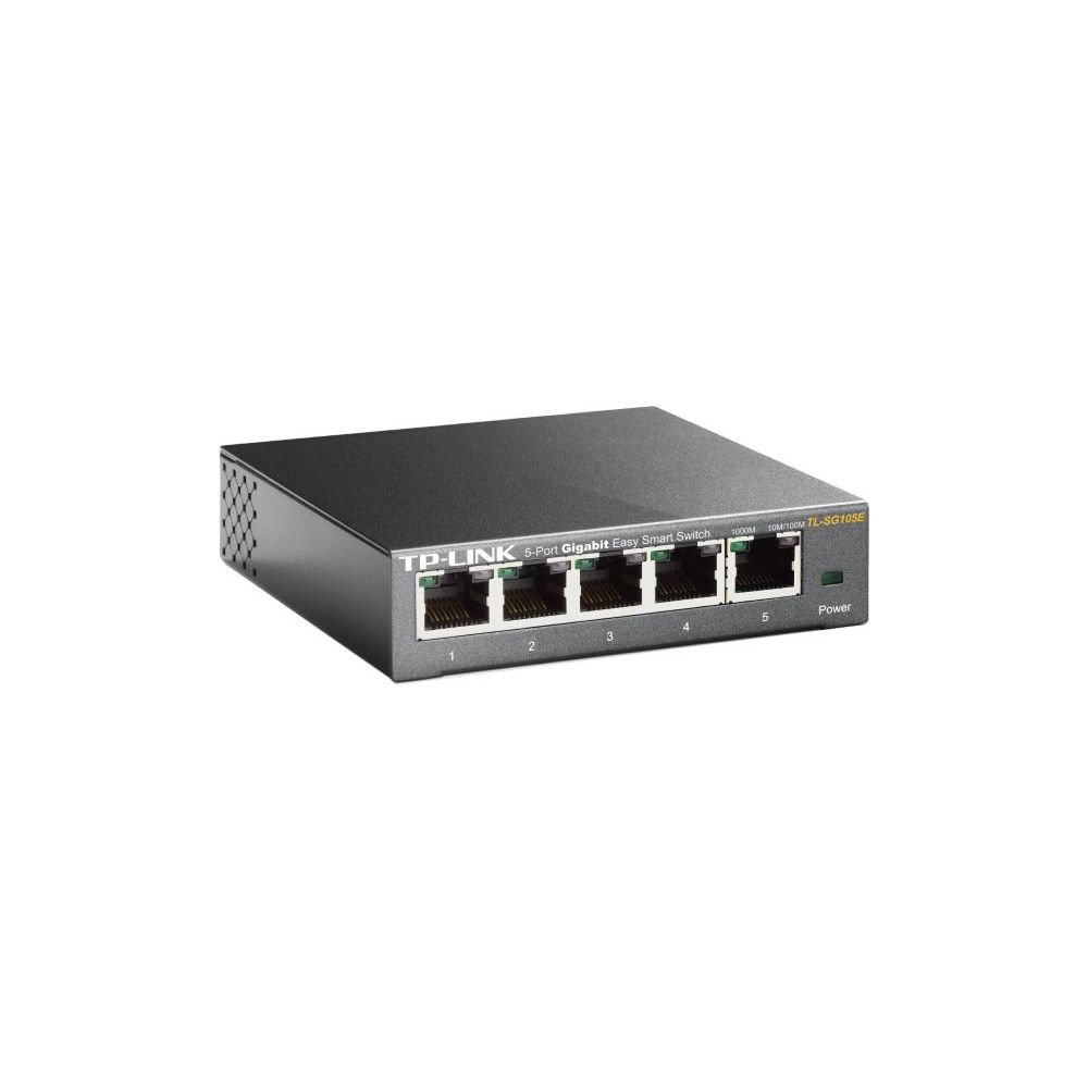 TP-Link TL-SG105E Easy Smart гигабитный 5-портовый коммутатор