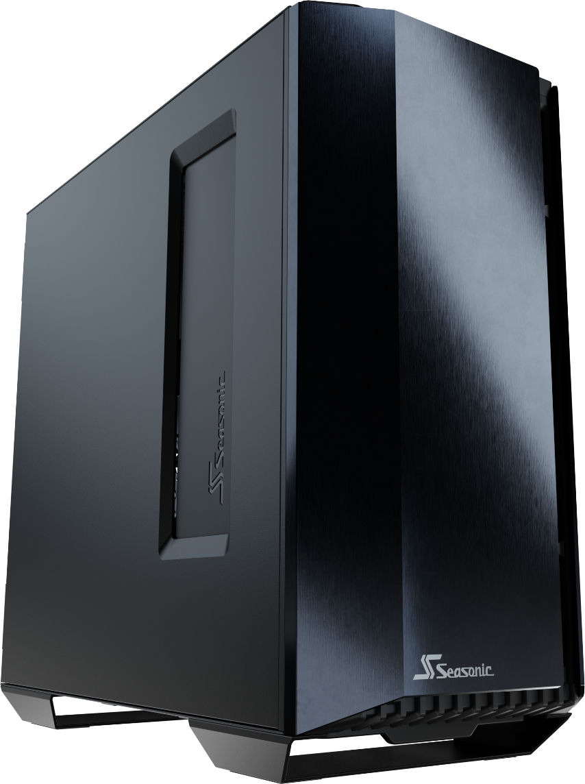 Корпус Seasonic CASE SYNCRO Q704 GOLD черный 750W ATX 4x120mm 7x140mm 2xUSB3.0 audio bott PSU
