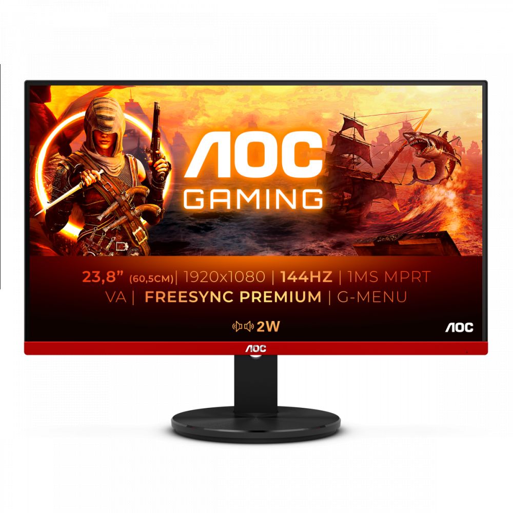 Монитор 23,8" AOC G2490VXA 1920x1080 144Гц VA