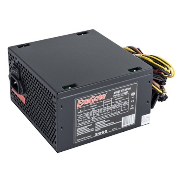 Блок питания 500W ExeGate XP500 (EX219463RUS-S)