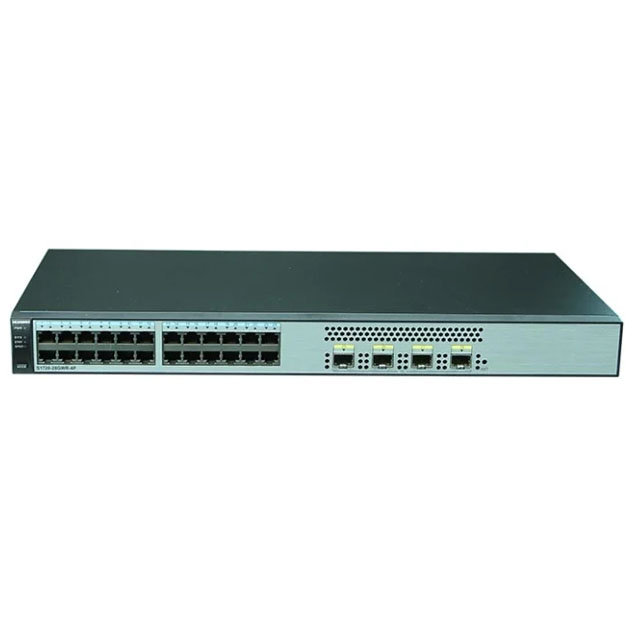 Коммутатор Huawei 24GE 4SFP S1720-28GWR-4P Black