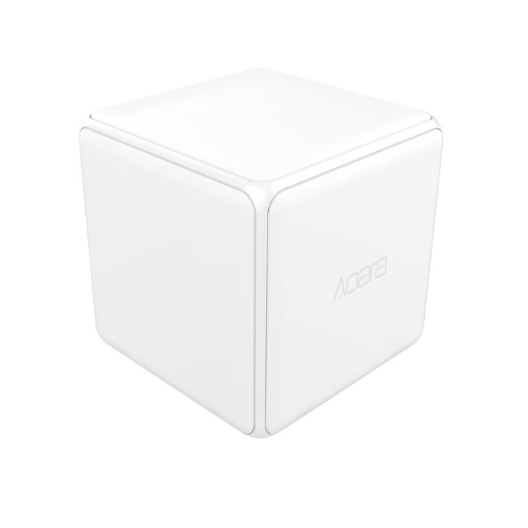 AQARA Куб управления/Управление жестами/Протокол связи:Zigbee/Питание:CR2450/Цвет:Белый